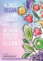 Aperu du flyer Alsace Vegan Festival 14 octobre 2018